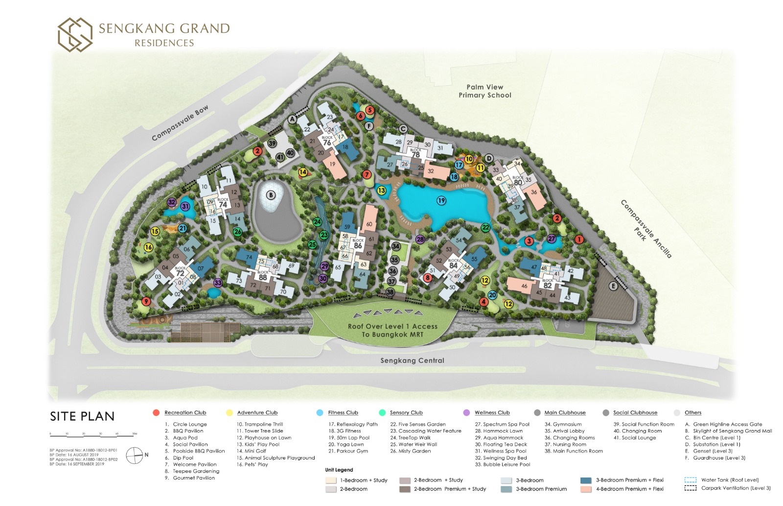 Sengkang Grand Residences Site Plan